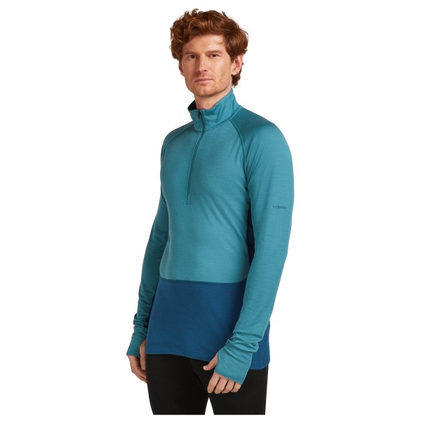 Icebreaker - Merino 200 Zoneknit L/S Half Zip - Merinowollen ondergoed