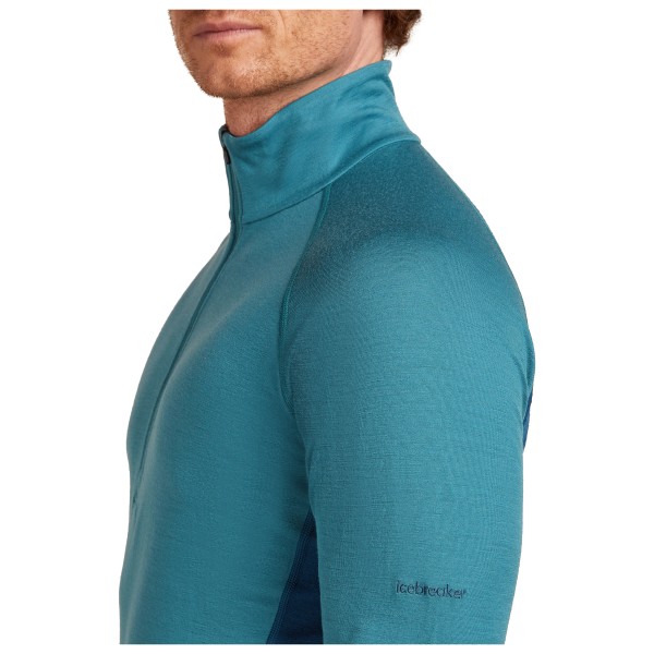 Icebreaker - Merino 200 Zoneknit L/S Half Zip - Merinowollen ondergoed