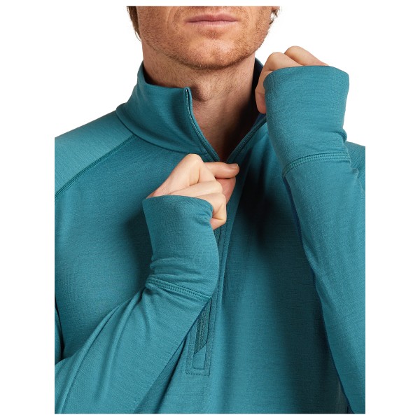 Icebreaker - Merino 200 Zoneknit L/S Half Zip - Merinowollen ondergoed