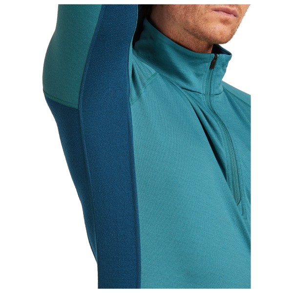 Icebreaker - Merino 200 Zoneknit L/S Half Zip - Merinowollen ondergoed
