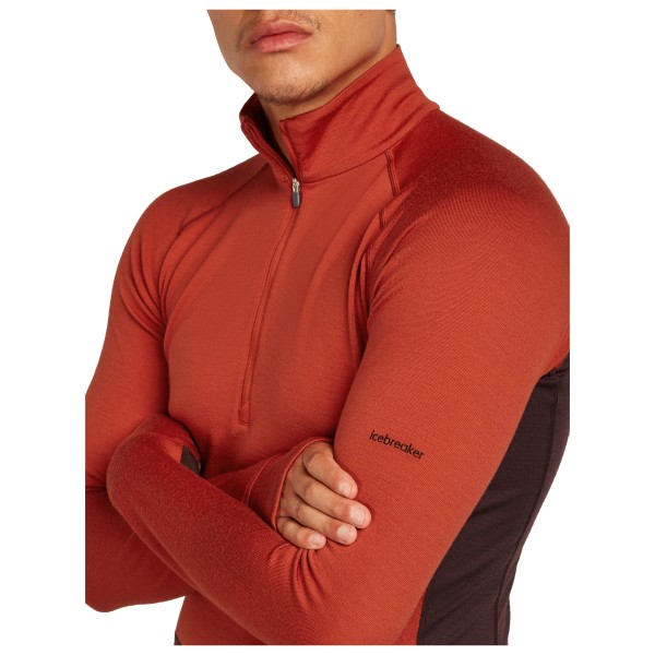 Icebreaker - Merino 260 Zoneknit L/S Half Zip - Merinowollen ondergoed