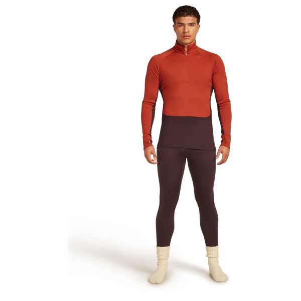 Icebreaker - Merino 260 Zoneknit L/S Half Zip - Merinowollen ondergoed
