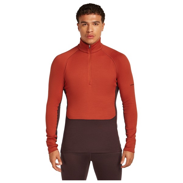 Icebreaker - Merino 260 Zoneknit L/S Half Zip - Merinowollen ondergoed