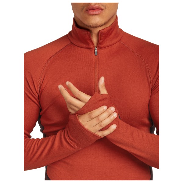 Icebreaker - Merino 260 Zoneknit L/S Half Zip - Merinowollen ondergoed