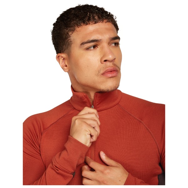 Icebreaker - Merino 260 Zoneknit L/S Half Zip - Merinowollen ondergoed