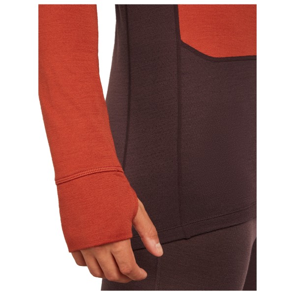 Icebreaker - Merino 260 Zoneknit L/S Half Zip - Merinowollen ondergoed