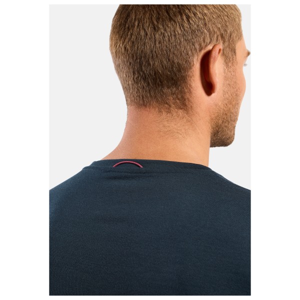 Odlo - Merino 200 80 Years Bl Top Crew Neck L/S - Ropa interior merino
