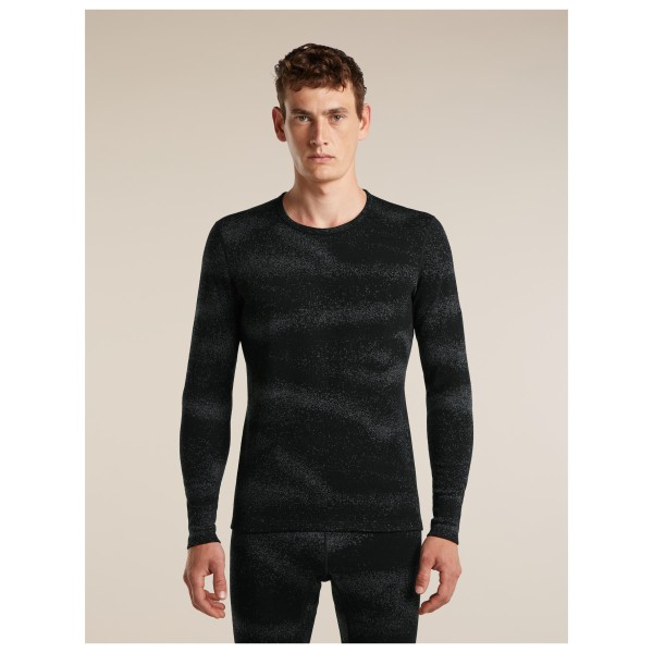 Icebreaker - Merino 260 Oasis Vertex L/S Crewe Chillwave - Merinowollen ondergoed