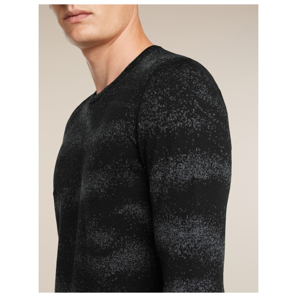 Icebreaker - Merino 260 Oasis Vertex L/S Crewe Chillwave - Merinowollen ondergoed