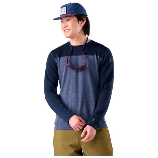 Smartwool - Classic Merino Base Layer Colorblock Crew - Ropa interior merino