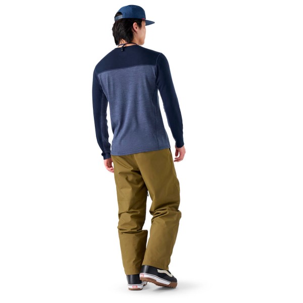 Smartwool - Classic Merino Base Layer Colorblock Crew - Ropa interior merino