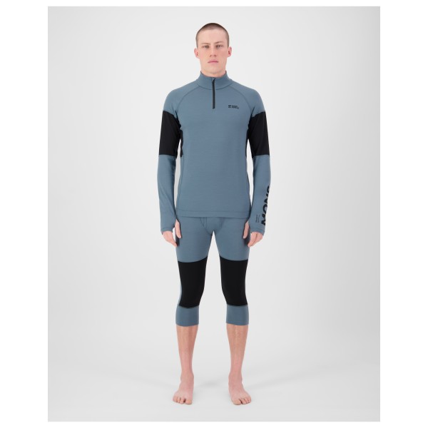 Mons Royale - Olympus Merino Base Layer 1/4 Zip L/S - Ropa interior merino