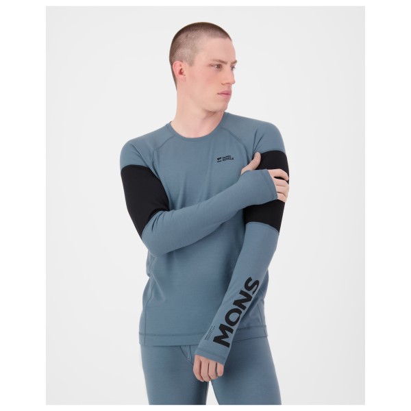 Mons Royale - Olympus Merino Base Layer Long Sleeve - Merinowollen ondergoed