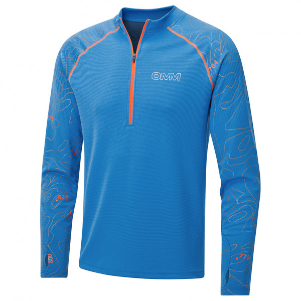 OMM - Flow Tee Zip L/S - Maglia funzionale
