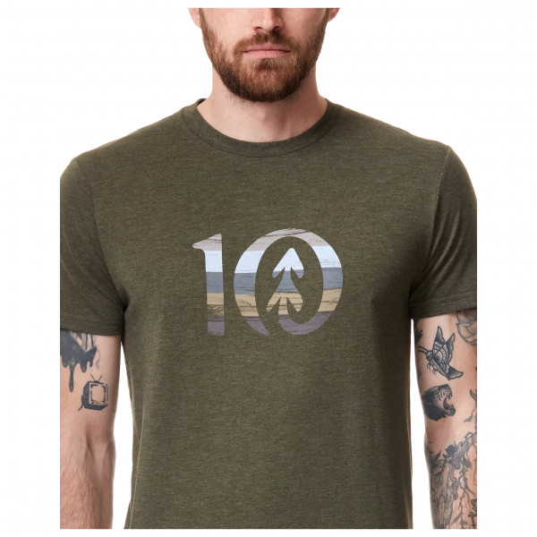 tentree - Spruce Stripe Ten - Camiseta de manga corta