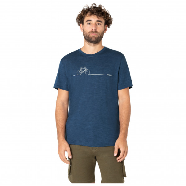 super.natural - Bike Line Tee - Merinotröja