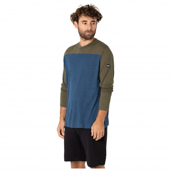 super.natural - Contrast L/S - Camiseta de manga larga de merino