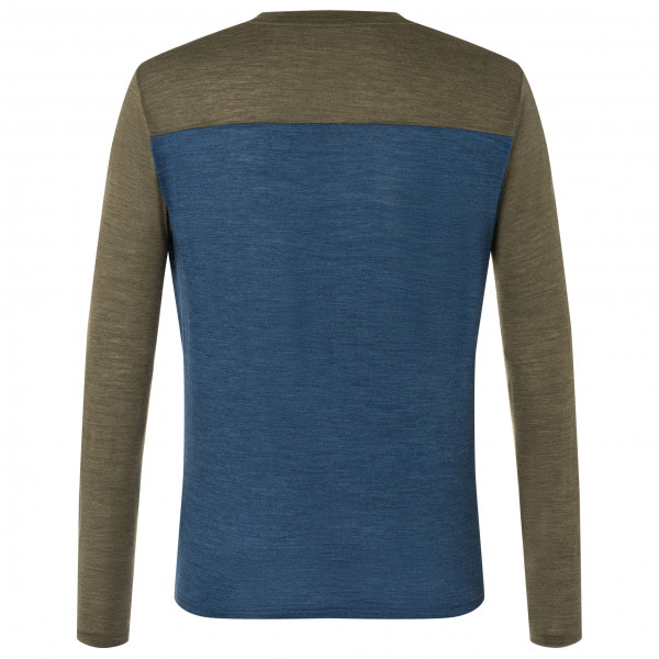 super.natural - Contrast L/S - Merino longsleeve