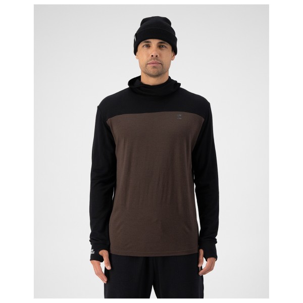 Mons Royale - Yotei Powder Hood L/S - Camiseta de merino