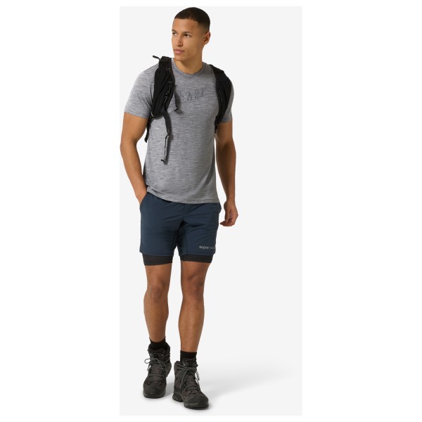 super.natural - Hiking Tee - Merino-shirt