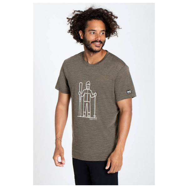 super.natural - Skieur Tee - Camiseta de merino