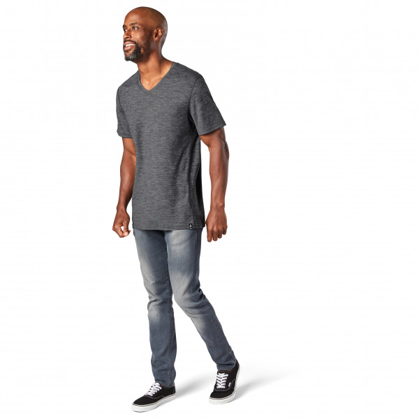 Smartwool - Everyday Exploration Merino V Neck Tee - Merinotröja