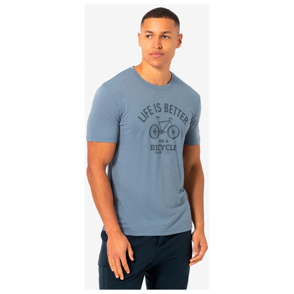 super.natural - Better Bike Tee - Merinotröja