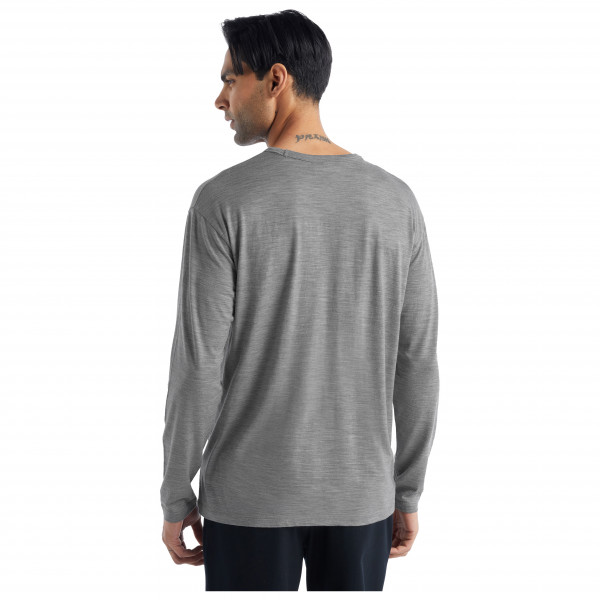 Icebreaker - Granary L/S Pocket Tee - Merinotröja