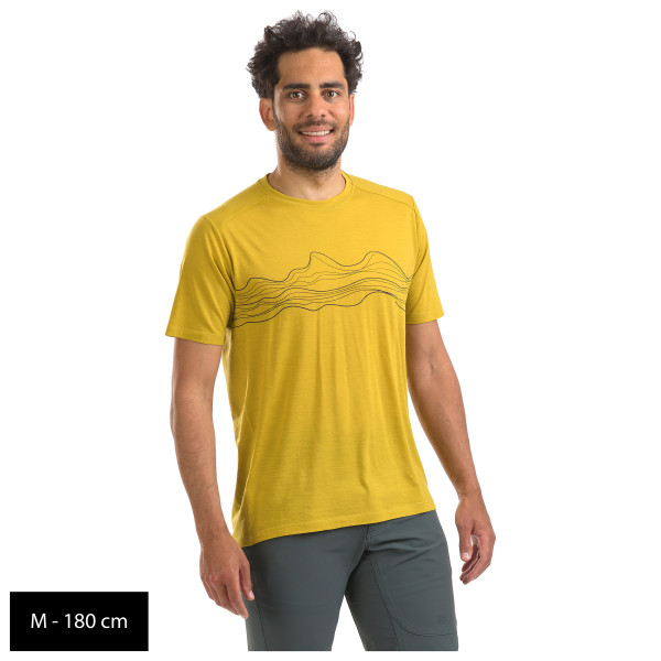 Stoic - Merino150 HeladagenSt. T-Shirt Mountain - Camiseta de merino
