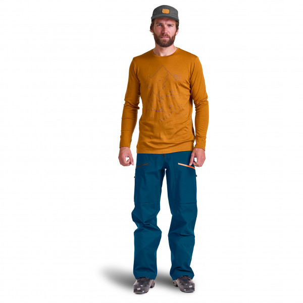 Ortovox - 185 Merino Tangram L/S - Merino shirt