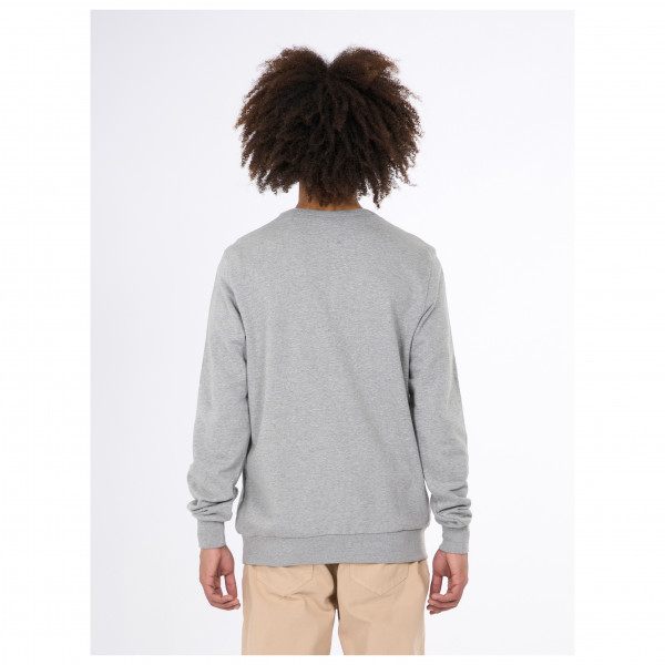 KnowledgeCotton Apparel - Crew Neck Big Owl Front Print - Trui