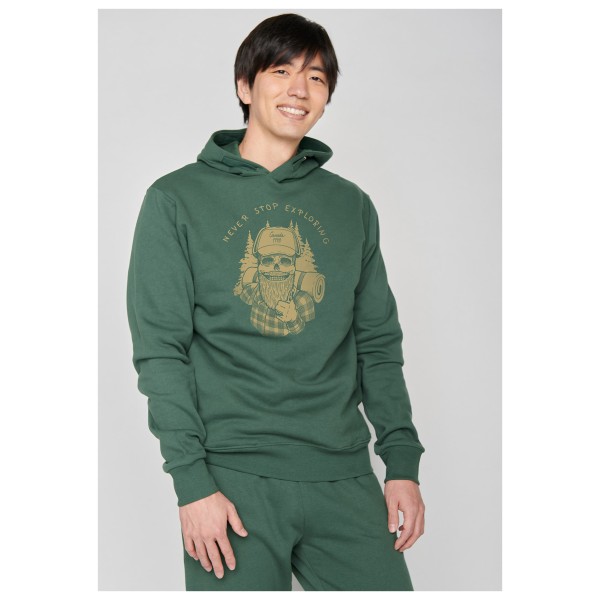GreenBomb - Nature Never Stop (Star) - Felpa con cappuccio