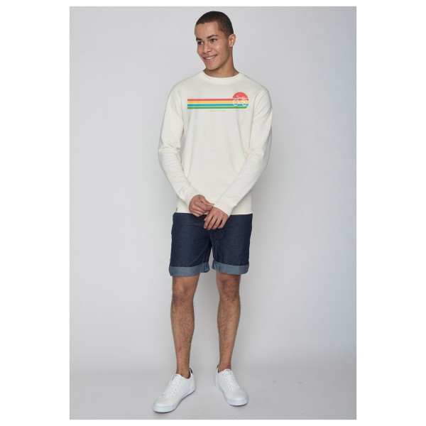 GreenBomb - Bike Sunset Stripes Summer Wild - Sweatshirts - Jumper