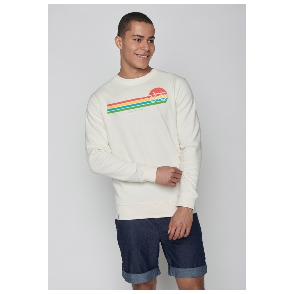 GreenBomb - Bike Sunset Stripes Summer Wild - Sweatshirts - Jumper