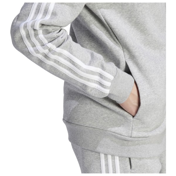 adidas - 3-Stripes FL Full Zip Hoodie - Munkjacka