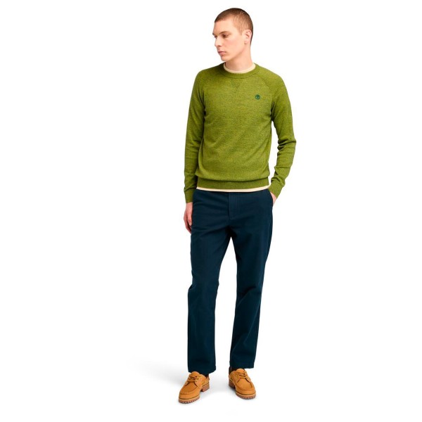 Timberland - Cotton Raglan Sleeve Crewneck Sweater - Jerséis
