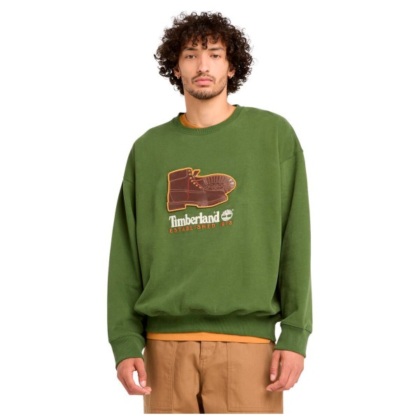 Timberland - New Box Fit Badge Crew Neck - Jerséis