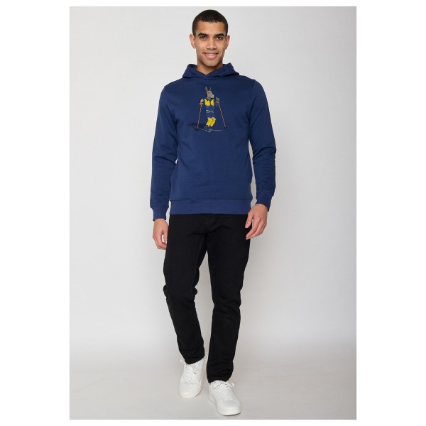 GreenBomb - Animal Donkey Ski Star Hoodie Cotton - Felpa con cappuccio