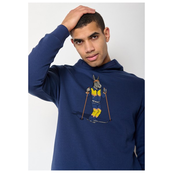 GreenBomb - Animal Donkey Ski Star Hoodie Cotton - Sudadera