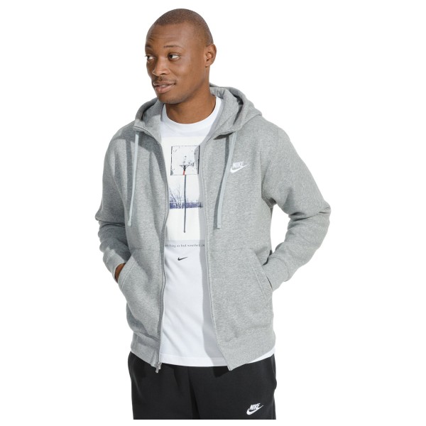 Nike - NSW Club Hoodie Full Zip BB - Munkjacka