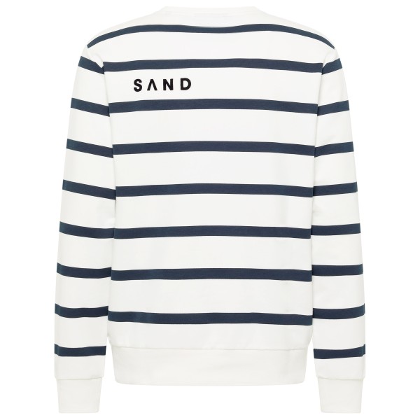 ELBSAND - Mert Striped Sweatshirt - Sweatere