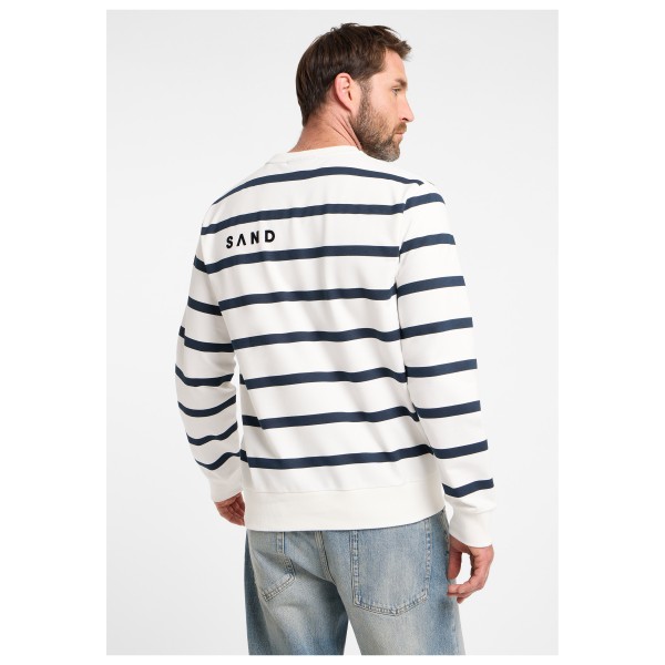 ELBSAND - Mert Striped Sweatshirt - Sweatere