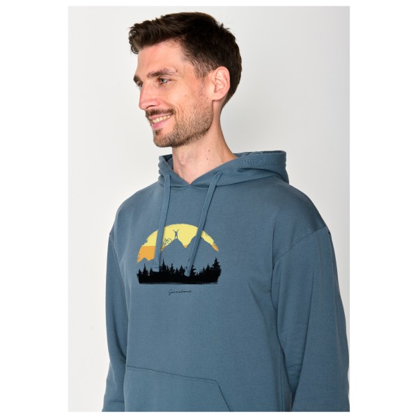 GreenBomb - Nature Forest Happy Joy Hoodie - Munkjacka
