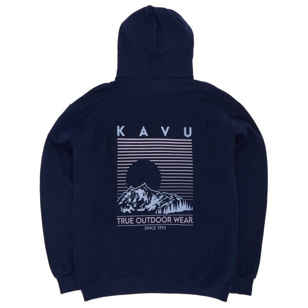 KAVU - Landscape Hoodie - Munkjacka