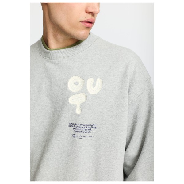 Revolution - Printed Crewneck Out - Överdragströjor