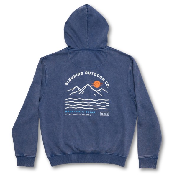 Bleubird - Dawn Zipper Hood - Sudadera con capucha y cremallera