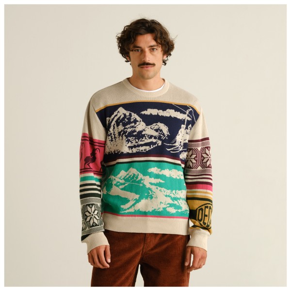 DEDICATED - Sweater Mora Retro Ski Blocks - Trui