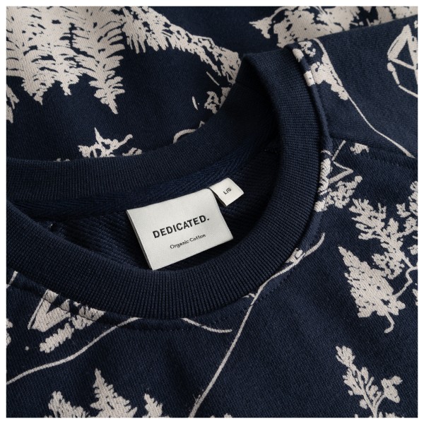 DEDICATED - Sweatshirt Malmoe Blue Hills AOP - Jerséis