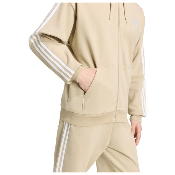 adidas - Essentials 3-Stripes French Terry Full-Zip Hoodie - Hoodie