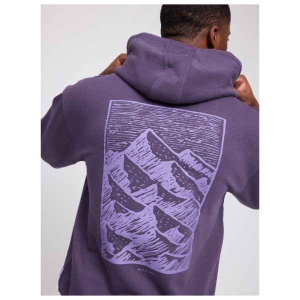 Mazine - Back Print Hoodie - Sudadera